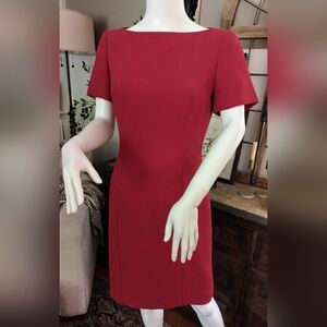 Tahari, Sz 4, Red dress
